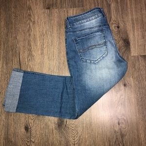 Cropped jeans